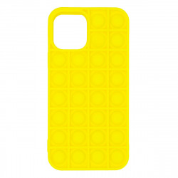 Θήκη Ancus TPU Pop It για Apple iPhone 12 / 12 Pro Κίτρινο 35709