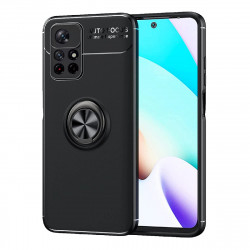 Θήκη Ancus AutoFocus Shock Proof με Ring Holder για Xiaomi Redmi Note 11T 5G  Note 11s 5G  Poco M4 Pro 5G Μαύρη 36027