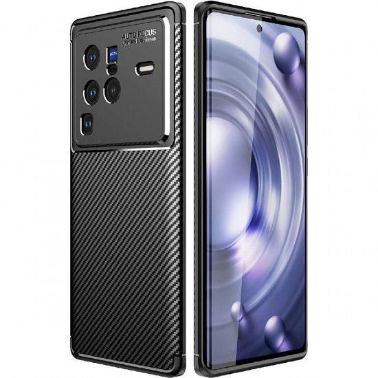 Θήκη Ancus AutoFocus Carbon Fiber για Vivo X80 Μαύρη 36497