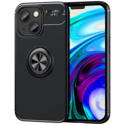 Θήκη Ancus AutoFocus Shockproof με Ring Holder για Apple iPhone 14 Plus Μαύρη 37960