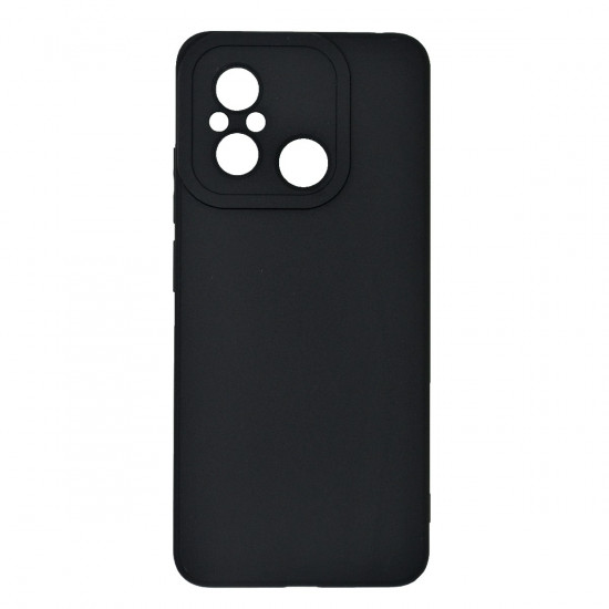 Θήκη TPU Ancus για Xiaomi Redmi 12C Μαύρη 38921