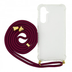 Θήκη Ancus Crossbody για Samsung SM-A546 Galaxy A54 με Κορδόνι Μπορντώ 38991