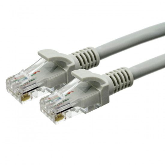 Καλώδιο Δικτύου Jasper Cat 6 UTP CCA 15m Γκρί Patch Cord 39286