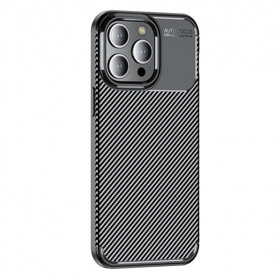 Θήκη Ancus AutoFocus Carbon Fiber για Apple iPhone 15 Pro Μαύρη 39690