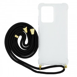 Θήκη Ancus Crossbody για Xiaomi Redmi Note 12 Pro+ με Κορδόνι Μπορντώ 39938