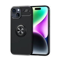 Θήκη Ancus AutoFocus Shock Proof με Ring Holder για Apple iPhone 15 Μαύρη 40105