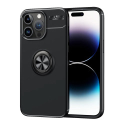 Θήκη Ancus AutoFocus Shock Proof με Ring Holder για Apple iPhone 15 Pro Μαύρη 40107