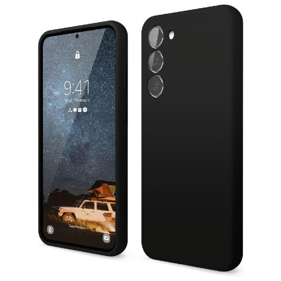 Θήκη Ancus Silicon Liquid for Samsung SM-S916B/DS Galaxy S23+ 5G Μαύρο 40123