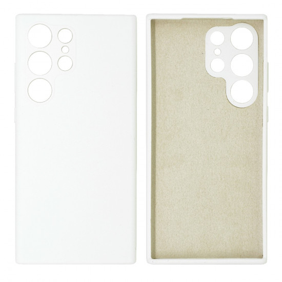 Θήκη Ancus Silicon Liquid for Samsung SM-S918B Galaxy S23 Ultra 5G Λευκό 40130