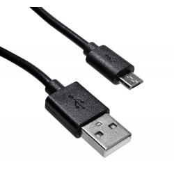Καλώδιο σύνδεσης Ancus USB AM σε Micro USB B Μαύρο 1m 40678