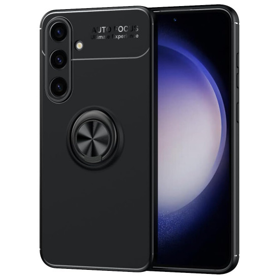 Θήκη Ancus AutoFocus Shock Proof με Ring Holder για Samsung SM-S926B Galaxy S24+ Μαύρη 40962