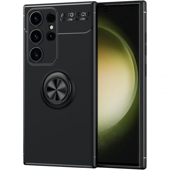 Θήκη Ancus AutoFocus Shock Proof με Ring Holder για Samsung SM-S928B Galaxy S24 Ultra Μαύρη 40963