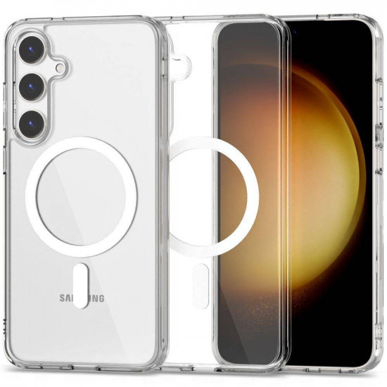 Θήκη TPU Ancus Magnetic Ring για Samsung SM-S926 Galaxy S24+ 5G Διάφανη 40991