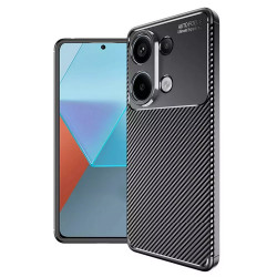 Θήκη Ancus AutoFocus Carbon Fiber για Xiaomi Redmi Note 13 4G TPU Μαύρη 44736