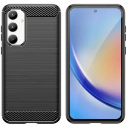 Θήκη TPU Ancus Carbon Series για Samsung SM-A356 Galaxy A35 5G Μαύρη 44986