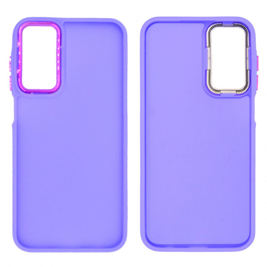 Θήκη TPU Frosted Back Ancus για Samsung SM-A156  Galaxy A15 5G  SM-A155  Galaxy A15 4G Μωβ 45340