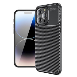 Θήκη Ancus AutoFocus Carbon Fiber για Apple iPhone 16 Pro Μαύρη 45478