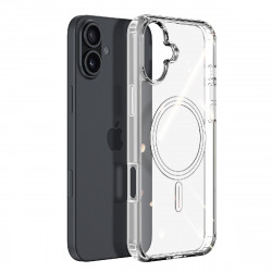 Θήκη TPU Ancus Magnetic Ring για Apple iPhone 16 Plus Διάφανη 45516