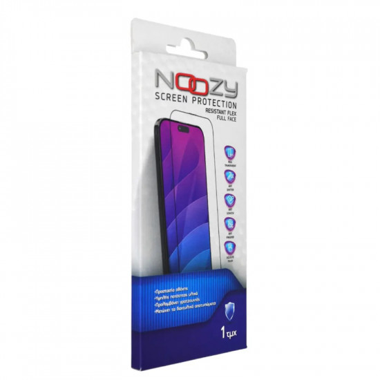 Tempered Glass Noozy Full Face Resistant Flex 9H για Samsung SM-M156 Galaxy M15 5G 45608