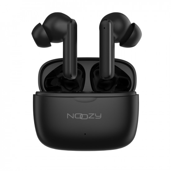 Wireless Hands Free Noozy BH55 V5.4 με ANC + ENC για  Μείωση Εξωτερικού Θορύβου 30 ώρες Αναπαραγωγής 6 ώρες Ομιλίας Μαύρο 45977