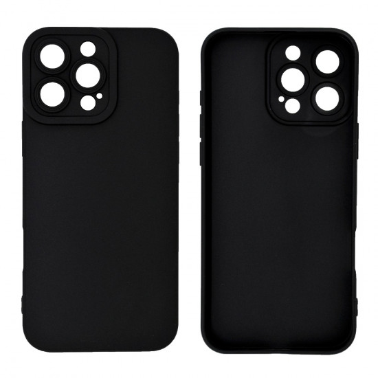 Θήκη TPU Ancus για Apple iPhone 16 Pro Max Μαύρη 46051