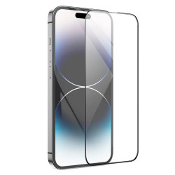Tempered Glass Hoco G12 5D Full Screen Large Arc Edges Protection 9H για Apple iPhone 14 Pro Max 46118