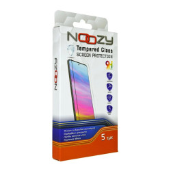 Tempered Glass Noozy 9H 0.33mm για Apple iPhone 15 / 15 Pro Full Glue Σετ 5τεμ. 46410