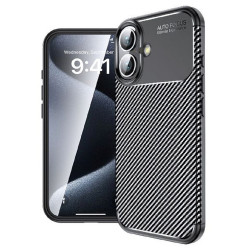 Θήκη Ancus AutoFocus Carbon Fiber για Apple iPhone 17 Μαύρη 50814