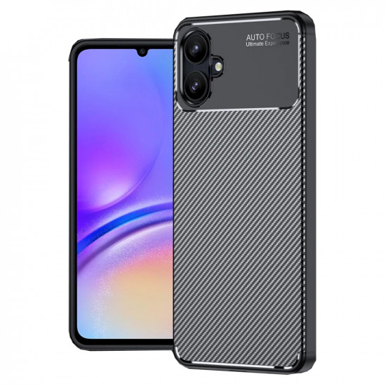 Θήκη Ancus AutoFocus Carbon Fiber για Samsung SM-A075 Galaxy A07 4G Μαύρη 50819