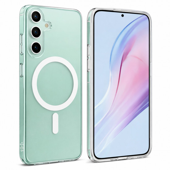 Θήκη TPU Ancus Magnetic Ring για Samsung SM-S931 Galaxy S25 5G Διάφανη 50829