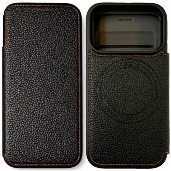 Θήκη Folio TPU Ancus Magnetic Ring για Apple iPhone 17 Pro Max 5G Μαύρη 50847