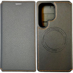 Θήκη Folio TPU Ancus Magnetic Ring για Samsung S938 Galaxy S25 Ultra 5G Μαύρη 50849