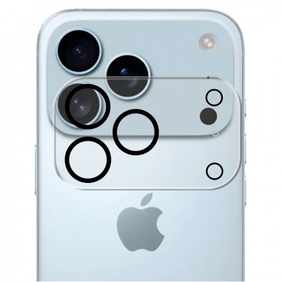 Προστασία Κάμερας Ancus Protector για Apple iPhone 17 Pro 5G Μαύρο 50857