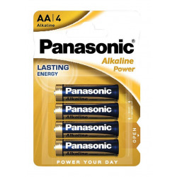 Μπαταρία Αλκαλική Panasonic Alcaline Power LR6APB/4BP size AA 1.5 V Τεμ. 4 24295