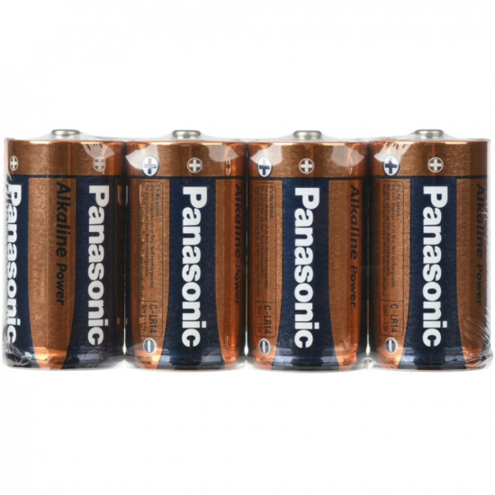 Μπαταρία Αλκαλική Panasonic Alcaline Power LR14APB/4BP size C Τεμ. 4 49360