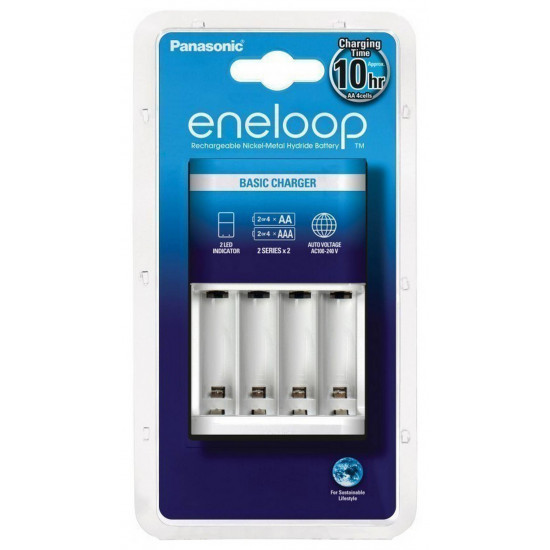 Φορτιστής Μπαταριών Panasonic Eneloop BQ-CC51E για AA/AAA 21431
