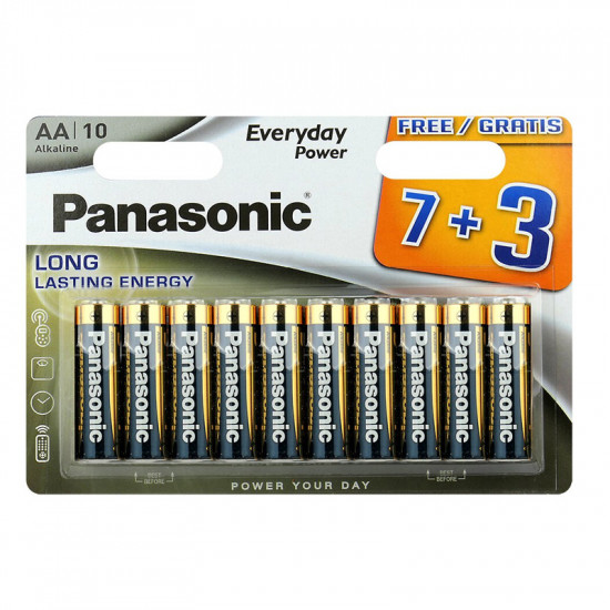 Panasonic Everyday Power LR6EPS/10BW size AA Τεμ. 7+3 46585