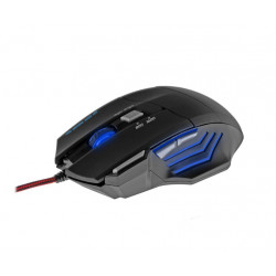 Ενσύρματο Ποντίκι Media-Tech COBRA PRO MT1115 6 Πλήκτρων + Ροδέλα Κύλισης Μαύρο 26951