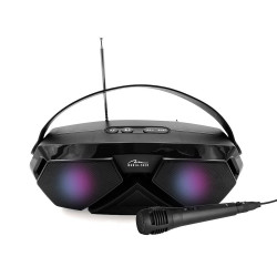 Φορητό Ηχείο Bluetooth Media-Tech Playbox Scout MT3171 8W RMS, AUX-IN, 3.5mm, BT 5.0, USB, Micro SD, Πολύχρωμο Φωτισμό 34087