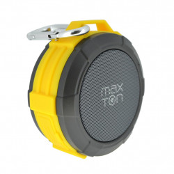 Φορητό Ηχείο Εξωτερικού Χώρου Bluetooth Maxton Telica MX51 3W RMS IP5 Κίτρινο με Ενσωματωμένο Μικρόφωνο Audio-in MicroSD 22653