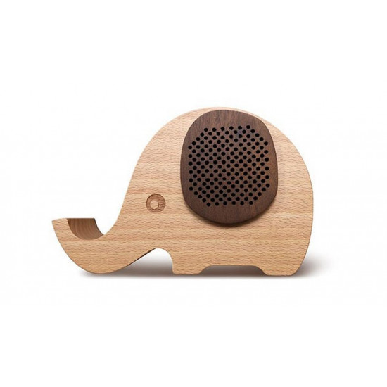 Φορητό Ηχείο Bluetooth Maxton MX30 3W RMS Καφέ με Βάση Στήριξης Κινητού, Audio-in 25773