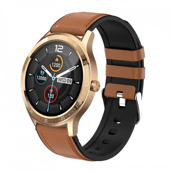 Maxcom Smartwatch FW43 Cobalt 2 V.5.1 IP67 Έγχρωμη οθόνη TFT 1,28” 240 × 240 pixel 210mAh Χρυσαφί 41051