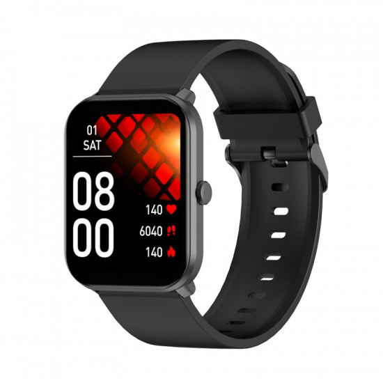 Maxcom Smartwatch Fit FW36 Aurum SE 220mAh Μαύρο Silicon Band 38068