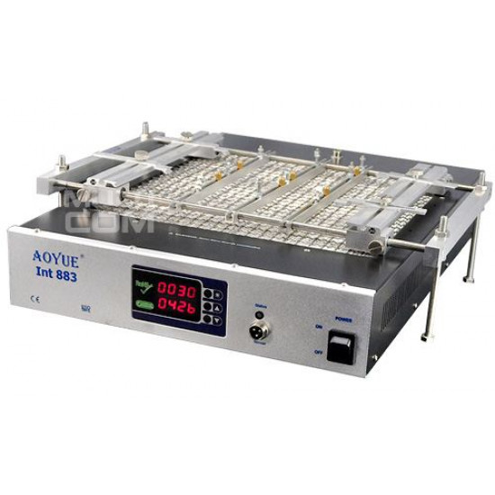 Προθερμαντήρας για Tablet Aoyue Int883 1500W με Ένδειξη και Ρύθμιση Θερμοκρασίας 50° - 400° (52x37x10 cm) 24003