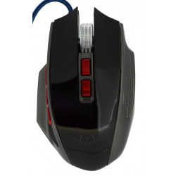 Ενσύρματο Ποντίκι Lanhear 9D Mechanical Gaming Mouse με 9 Πλήκτρα και 4000 DPI Μαύρο 24087