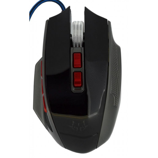 Ενσύρματο Ποντίκι Lanhear 9D Mechanical Gaming Mouse με 9 Πλήκτρα και 4000 DPI Μαύρο 24087
