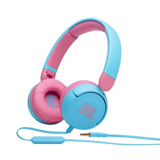 Ακουστικά Kids JBL JR310  με Μικρόφωνο 3.5mm 1m  Μπλε - Ρόζ 45985