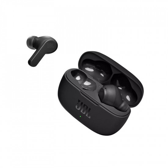 Wireless Hands Free JBL Wave 200TWS Έως και 20 Ώρες Λειτουργίας Bluetooth V5.0 Μαύρα 46428