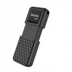 Flash Drive Hoco UD6 Intelligent 16GB USB 2.0 Zinc Alloy Μαύρο 39662