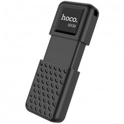 Flash Drive Hoco UD6 Intelligent 32GB USB 2.0 Zinc Alloy Μαύρο 39663